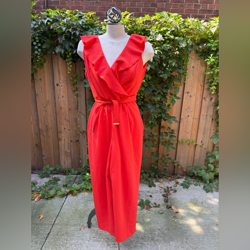 Tommy Hilfiger Orange Jumpsuit